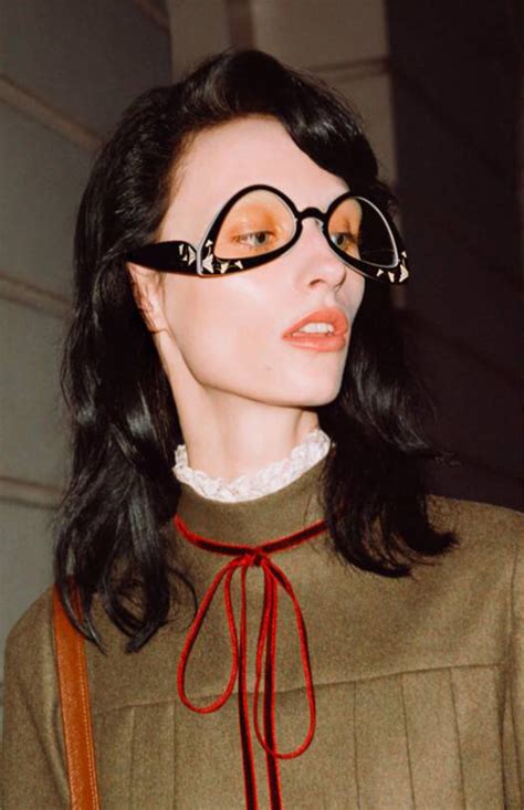 upside down glasses gucci|gucci inverted cat eye glasses.